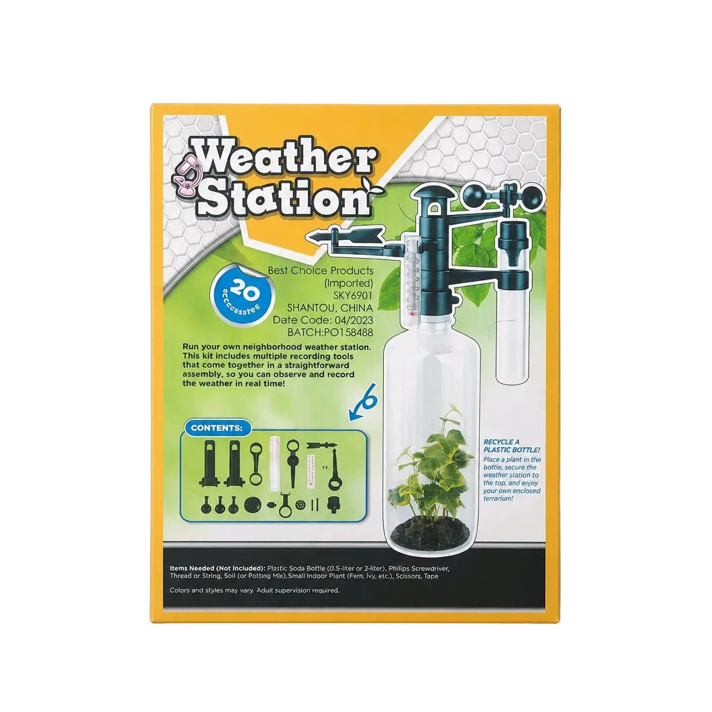 Weather Station Stem Activity Kit for Young Scientists