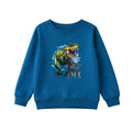 4T Blue Dinosaur Kids Sweatshirt