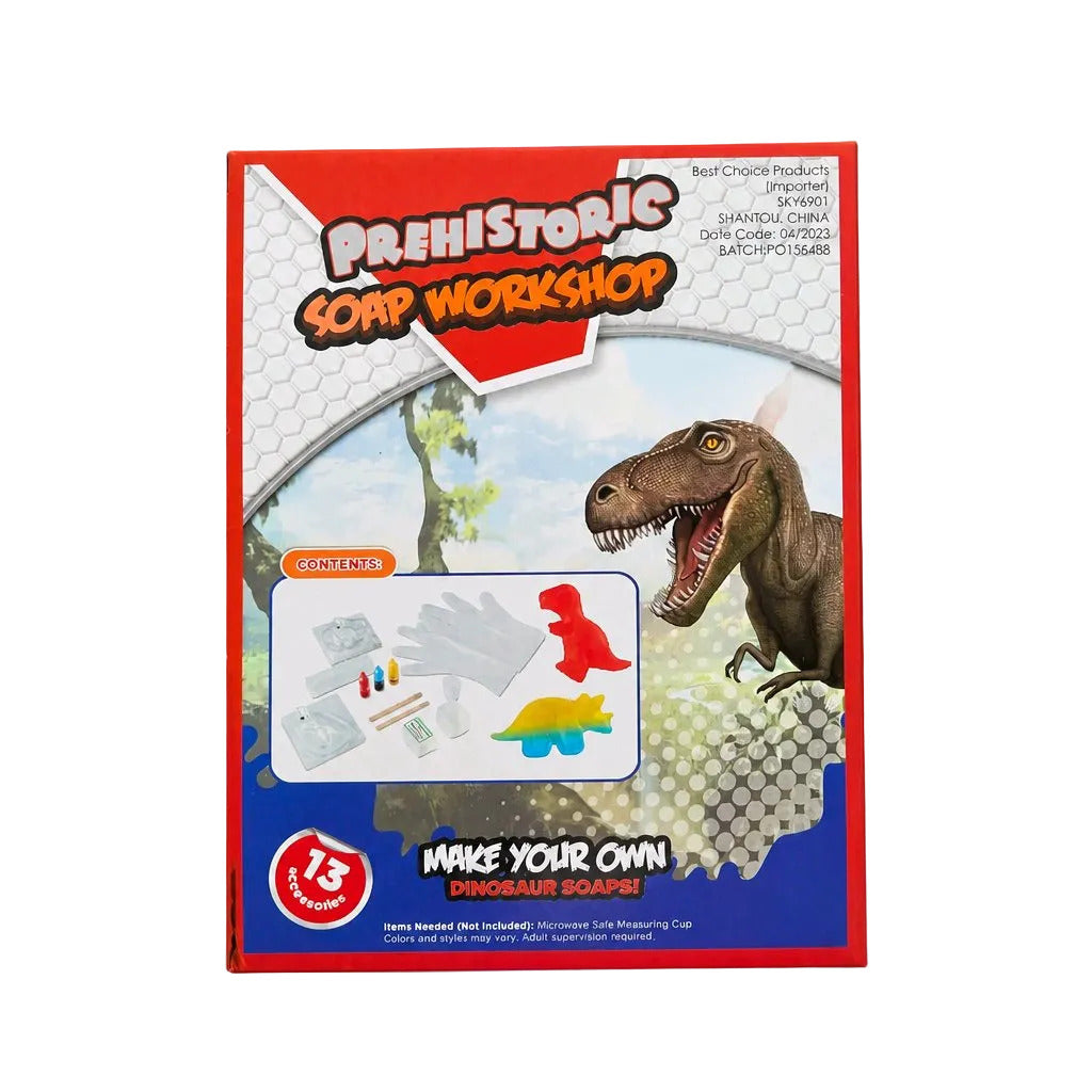 Prehistoric Soap Workshop: Create Dino-Shaped Soaps