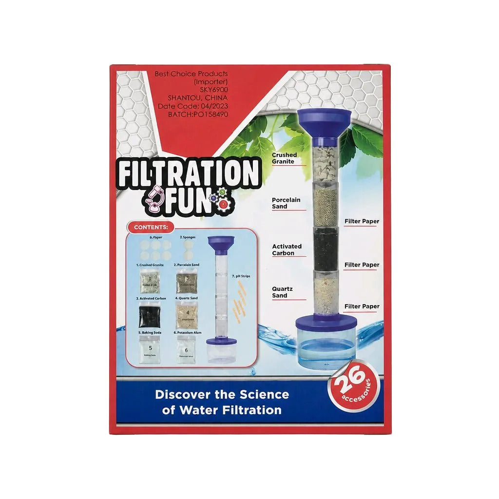 Filtration Fun 26 Piece Discover - Water Science Kit