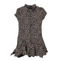 Floral dress on a light gray background