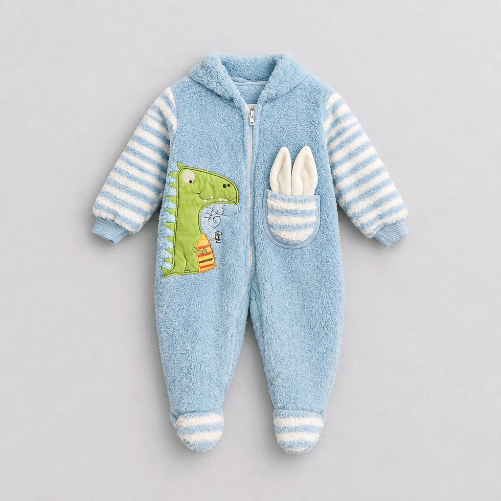 6-9 Months Baby DINO Warm Bodysuit 6months For Boy