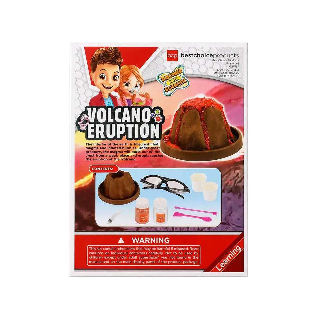 Volcano Eruption Stem Kit: Fun Learning for Kids