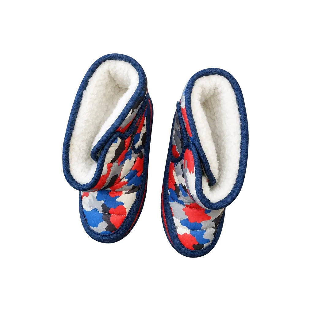 Boys Winter Fleece Warm Winter Snow Boots