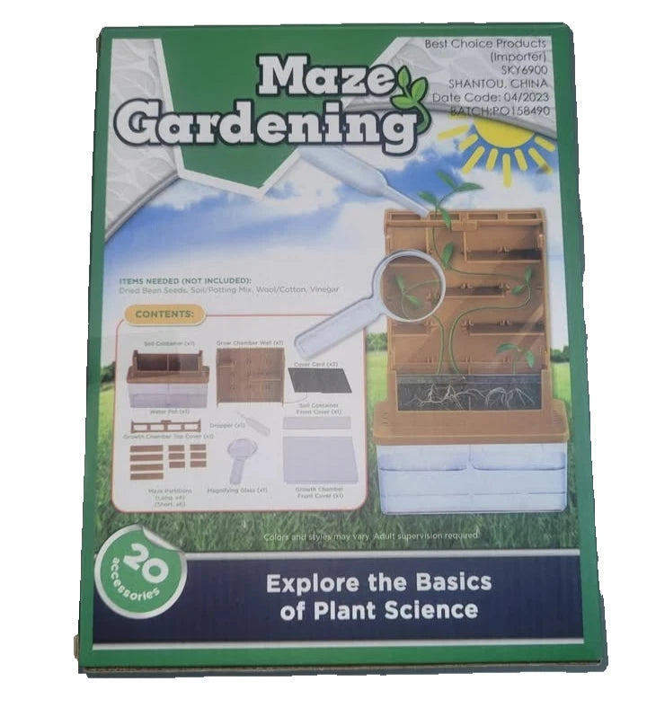 Gardening Maze Stem Explore the Basics of Plant Science