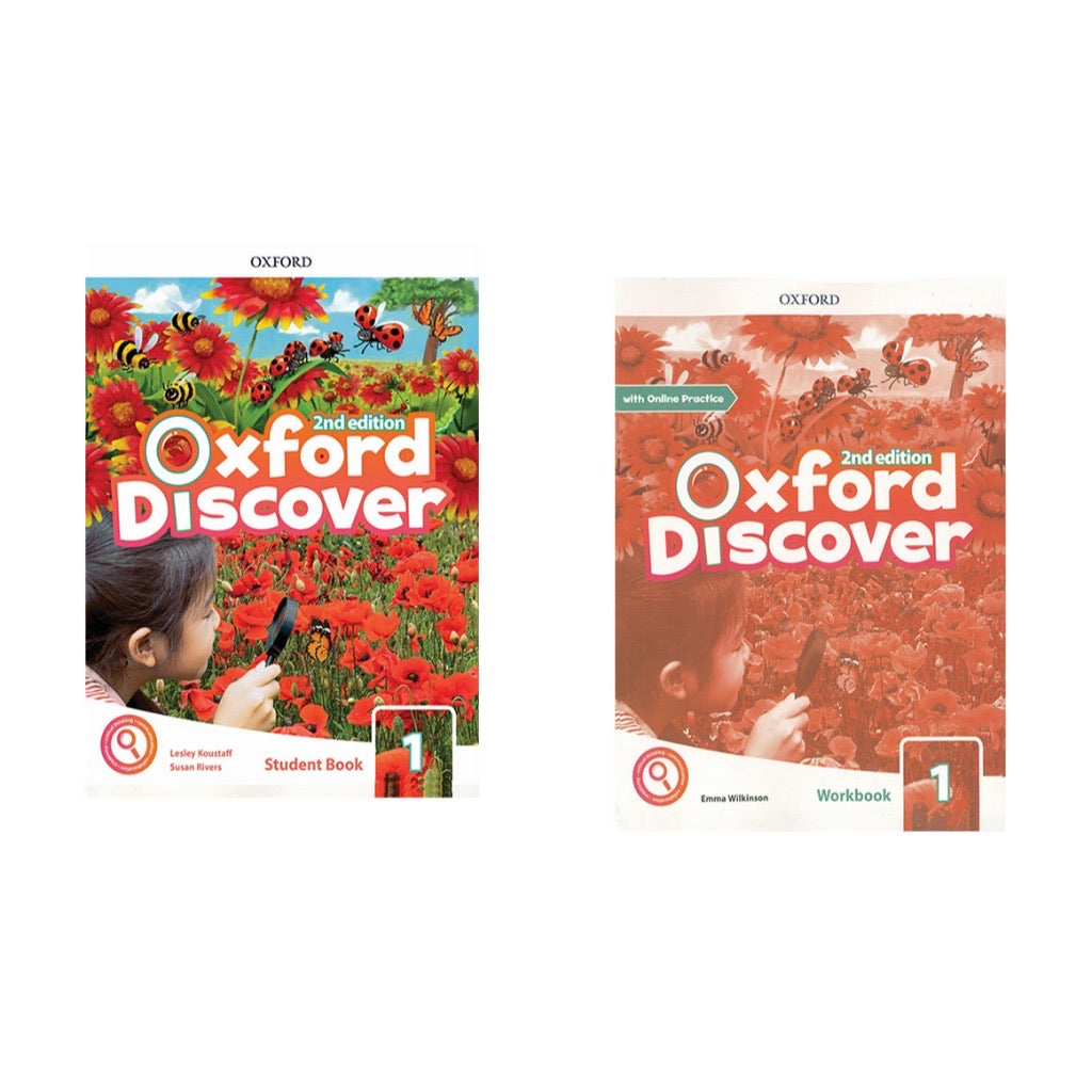 Oxford Discover 2e Level 1 Student Book with Workbook Set